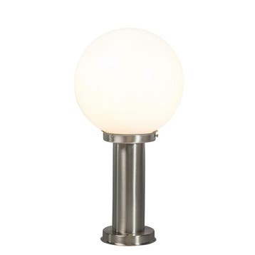 Smart buitenlamp paal staal RVS 50 cm incl. Wifi A60 - Sfera, Verzenden, Nieuw