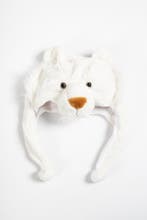 Muts Flappen Witte Leeuw Laplander met Oortjes Wit Albino Bo, Ophalen of Verzenden, Nieuw