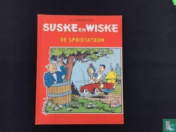 Suske en Wiske - De sprietatoom - 1961, Eén stripboek, Verzenden, Gelezen, Vandersteen, Willy.