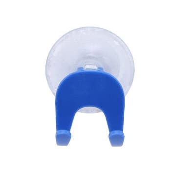 Zuignap met dubbele haak - Voor scheermes - 32mm, Ophalen of Verzenden, Nieuw, Blauw, Overige typen
