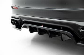 Maxton Diffuser Splitter Mercedes-AMG GLC 43 X254 - Rood en, Verzenden