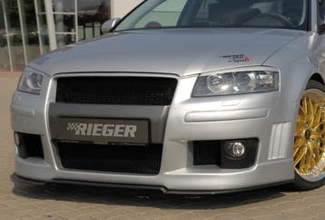Rieger bumper | geschikt voor Audi A3 8P 2003-2005 3D | ABS, Verzenden, Nieuw, Audi