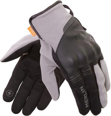 Merlin Berea D3O Trail Zwart Grijs Handschoenen, Nieuw met kaartje, Merlin, Handschoenen, Heren
