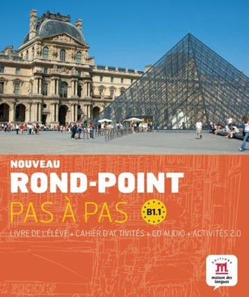 B1.1 / Nouveau Rond-Point pas a pas 3 - Livre de leleve +, Boeken, Verzenden, Gelezen, Pascale Hugues