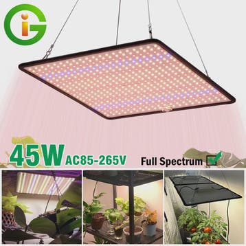 45W Full Spectrum LED Groeilamp - Dimbare Aluminium Kweeklam, Verzenden, Nieuw