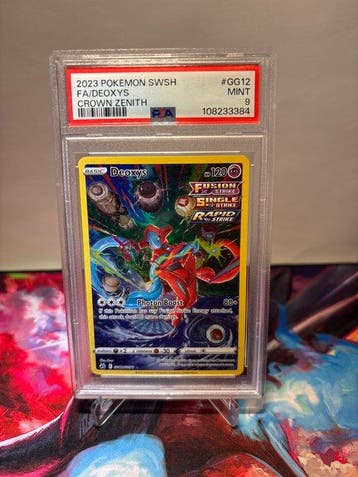 Pokémon - 1 Graded card - Deoxys #GG12 Full art, Foil - PSA, Nieuw