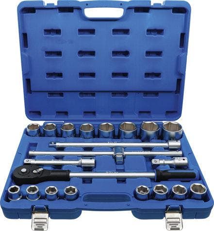 Dopsleutelset 20 mm (3/4) 21-dlg, Auto diversen, Autogereedschap, Verzenden