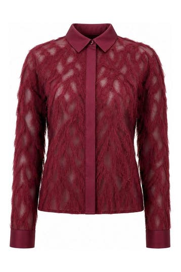 Selected Blouse in maat 42 Rood, Kleding | Dames, Selected, Verzenden, Zo goed als nieuw, Rood