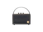 Peaq -  Bluetooth speaker Retro Bluetooth Speaker  - Zwart, Verzenden, Nieuw, 60 tot 120 watt, Overige merken