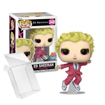 Funko Pop Rocks: Ed Sheeran 348 Diamond  PX Previews, Verzenden, Nieuw