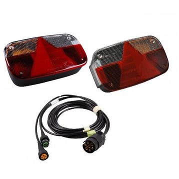 Verlichtingsset Aspock Multipoint 3 met kabelset 7 polig, Ophalen of Verzenden, Nieuw