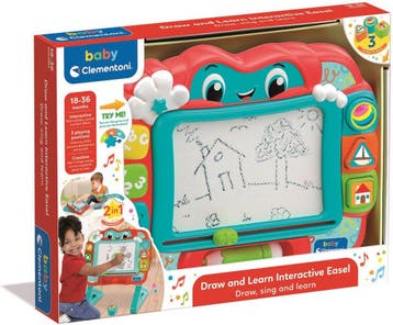 Clementoni Baby - Interactive schildersezel - Met uitwisbaar, Hobby en Vrije tijd, Ophalen of Verzenden, Zo goed als nieuw