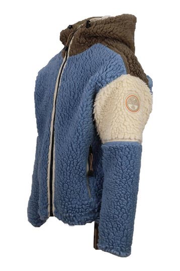 Napapijri Jas in maat S Blauw, Kleding | Heren, Verzenden, Zo goed als nieuw, Blauw, Napapijri