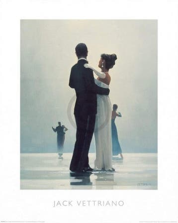 Kunstdruk Jack Vettriano - Dance me to the End of Love, Verzenden, Nieuw