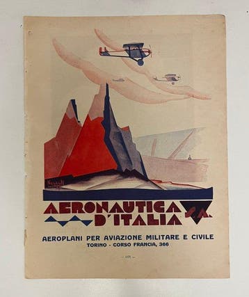 Gino Negrin - Aeropittura futurista Aeronautica