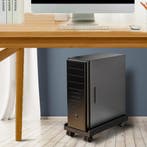 Verstelbare PC Torenstandaard met Wielen Onder Bureau, Verzenden, Nieuw