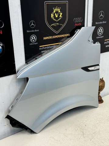 Spatbord/voorscherm links VW Transporter T6 bj.2016 grijs, Auto-onderdelen, Gebruikt, Voor, Volkswagen, Spatbord