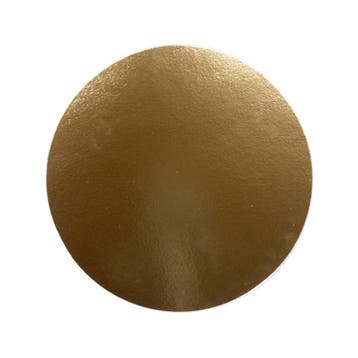 Taartkarton Goud/Wit Ø30cm 50st., Hobby en Vrije tijd, Taarten en Cupcakes maken, Verzenden, Nieuw