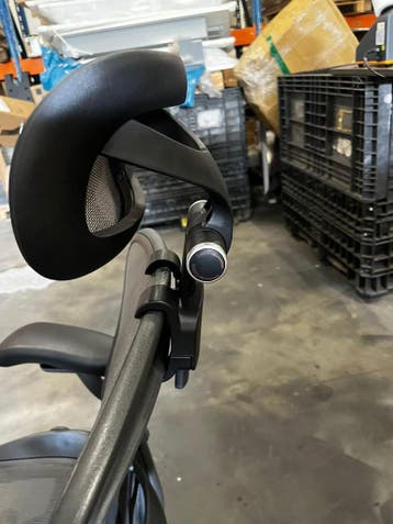 Nieuwe Herman Miller Aeron Hoofdsteun - Remastered Stoel, Verzenden, Zwart, Nieuw, Bureaustoel