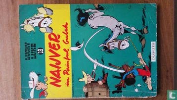 Lucky Luke - Naijver in Painful Gulch - 1962, Boeken, Eén stripboek, Verzenden, Gelezen, Goscinny, René.