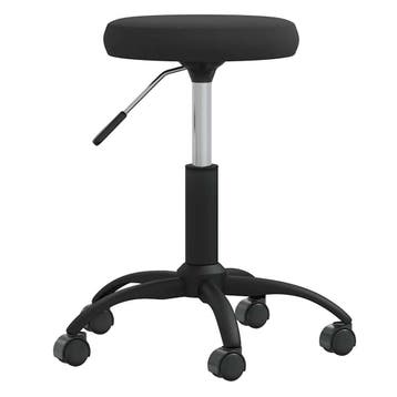 vidaXL Massagekruk fluweel zwart, Sport en Fitness, Massageproducten, Verzenden, Nieuw
