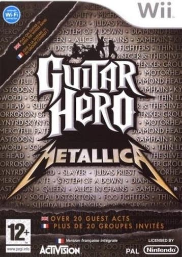 Guitar Hero Metallica (Wii Games), Ophalen of Verzenden, Zo goed als nieuw