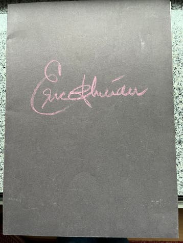 Getekend toneelleven (Eric Schneider), Gelezen, Verzenden, Watze Tiesema, Schilder- en Tekenkunst