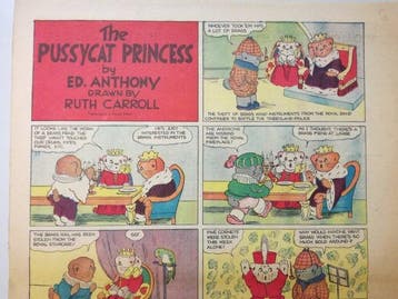 Pussycat Princess - 70 Krantenpaginas en strips - 1935/1940, Nieuw