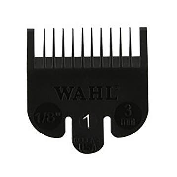 Wahl  Opzetkam  Type 1  Plastic Zwart  Nr. 1  3 mm, Verzenden, Nieuw