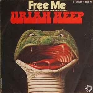vinyl single 7 inch - Uriah Heep - Free Me, Cd's en Dvd's, Verzenden, Zo goed als nieuw, 7 inch, Rock en Metal