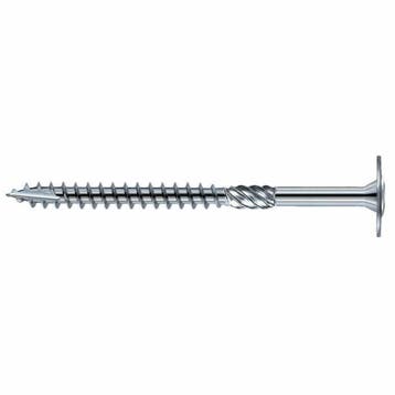 Houtbouwschroef | Tellerkopschroef  Verzinkt en RVS, Verzenden, Nieuw, 250 mm of meer, Schroeven
