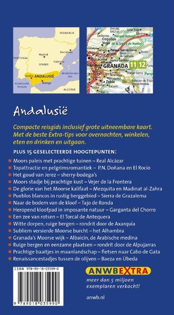 Andalusië / ANWB Extra 9789018035990, Verzenden, Zo goed als nieuw
