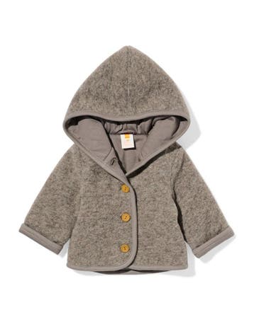 HEMA Newborn jas met wol bruin 25% korting, Verzenden, Nieuw