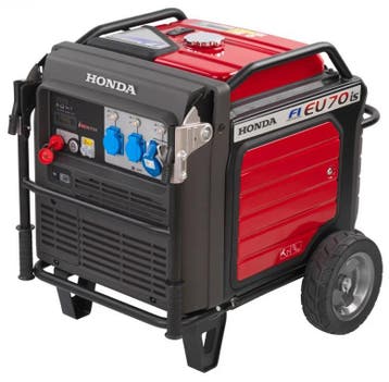 Honda EU70iS Inverter Aggregaat met eStart 7 kW, Nieuw, Ophalen of Verzenden, 5 tot 10 kVA, Elektrisch startend