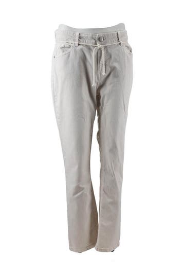Opus Broek in maat L Wit, Opus, Verzenden, Zo goed als nieuw, Wit