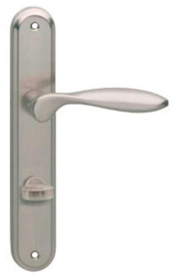 Intersteel deurklink George op langschild WC63/8 nikkel mat, Doe-het-zelf en Verbouw, Deuren en Horren, Verzenden, Nieuw