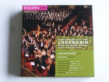 Richard Wagner - Lohengrin / Jaap van Zweden (3 CD + 2 DVD), Cd's en Dvd's, Cd's | Klassiek, Ophalen of Verzenden, Zo goed als nieuw