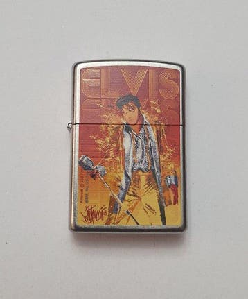 Zippo, Elvis Presley Octubre de 2009 - Aansteker - Staal, Nieuw