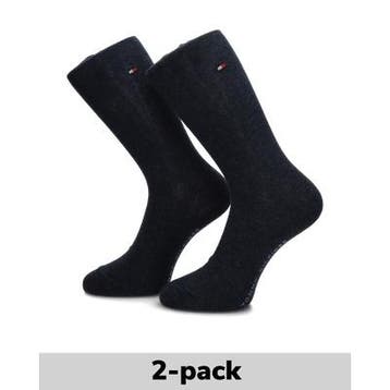 Tommy Hilfiger 2-Pack Hoge sokken sokken voor heren, Nieuw, Verzenden, Blauw, Tommy Hilfiger