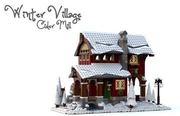 Lego Set - Seasonal - Winter Village Cider Mill, Nieuw