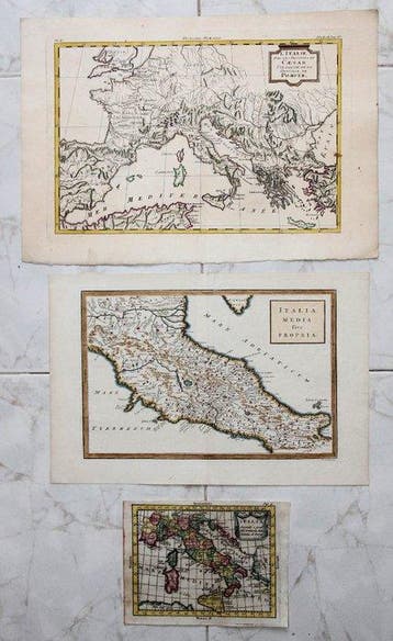 Italië - Italië - Oud-Romeinse Italië en het 18e-eeuwse, Nieuw
