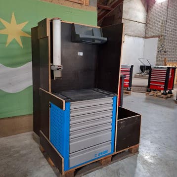 Werkbankopstelling met inhoud + gereedschapswagen Gedore, Nieuw