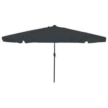 vidaXL Tuinparasol 395 x 395 x 245 cm Polyester Rond, Verzenden, Nieuw, 3 tot 4 meter