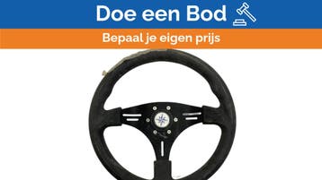 Bieden: Manta Black Coated Steering Wheel D350, Ophalen of Verzenden, Nieuw, Overige typen, Zeilboot of Motorboot