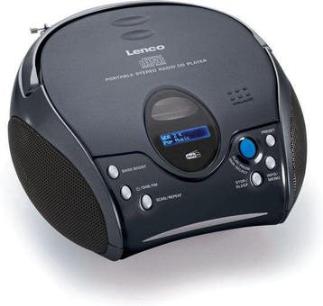 Draagbare Radio CD speler - DAB Radio - Zwart - SCD-24DABBK, Audio, Tv en Foto, Verzenden, Zo goed als nieuw