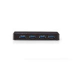 USB hub 3.0 met externe voeding - Nedis (4-poorts), Verzenden, Nieuw