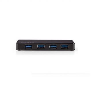 USB hub 3.0 met externe voeding - Nedis (4-poorts), Computers en Software, Pc- en Netwerkkabels, Nieuw, Verzenden