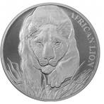 Chad - African Lion 1 oz 2017, Postzegels en Munten, Munten | Afrika, Verzenden, Overige landen, Losse munt, Zilver