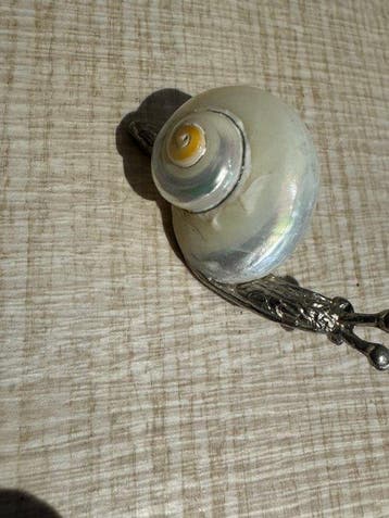 Figuur - Snail - .800 zilver
