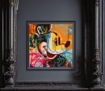 Moabit - Andy Warhol VS Mickey Mouse - Lego